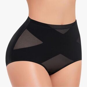Hey Girl Tummy Control Shapewear Shaping Panties High Waisted Body Shaper Size M